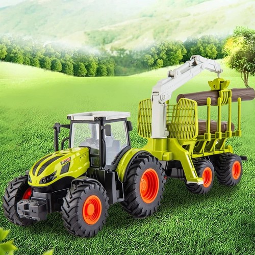 Traktor mit anhänger - traktor,