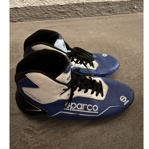 Sparco pole kartschuhe blau - sparco,