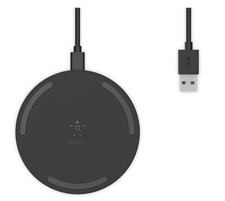 Belkin Kabelloses Ladepad  15 W Qi Ladegerät, Ladestation für Apple iPhone USB-A