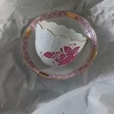 Herend Apponyi Purpur Mokka Gedeck 2 teilig Espresso 711 AP