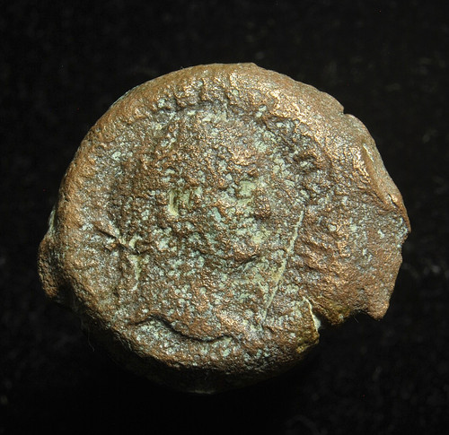 Vespasian obol alexandria - vespasian, ae