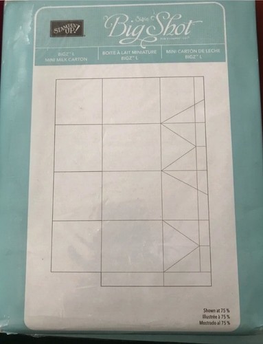 Sizzix stampin bigz l - l, mini