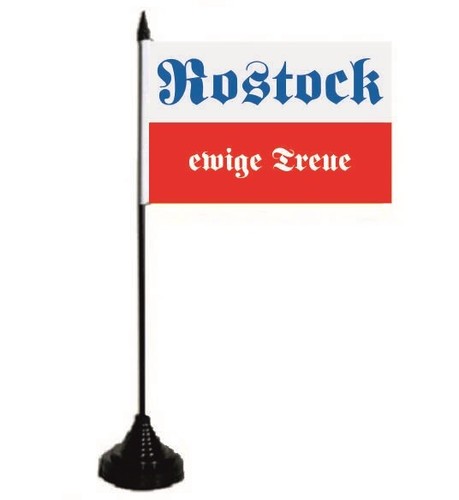 Tischflagge rostock ewige - rostock,
