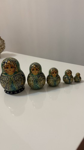 Blue gold russian - gold, nesting