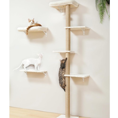 Kletterwand katzen set 178 cm - katzen-set,,