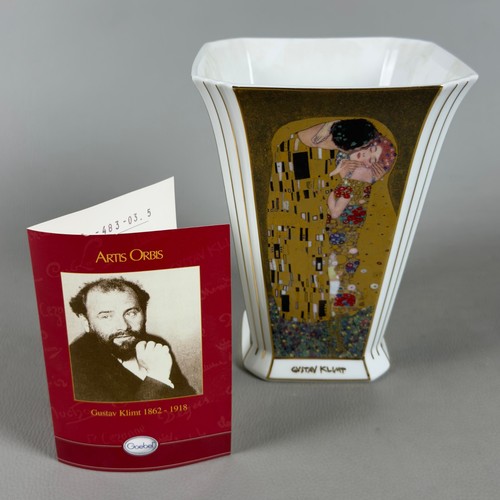 Vase porzellan gustav - porzellan, klimt