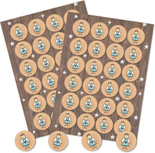 Engel Weihnachtssticker 48