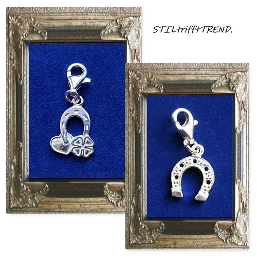Charm anhänger hufeisen - charm,