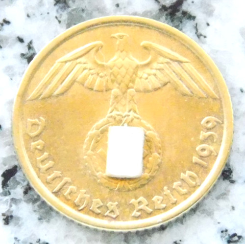 Reichspfennig 1939 messing - 1939,