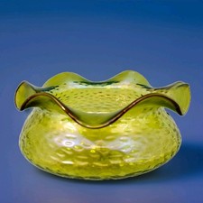 L0439 Jugendstil Glas Schale