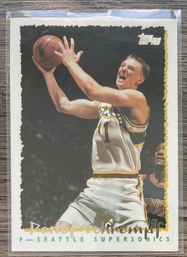 1995 topps detlef schrempf - topps,