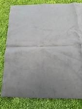  Alcantara 9040 Perforiert tief schwarz Schaum Kaschiert 140cmx 135 cm Reststück