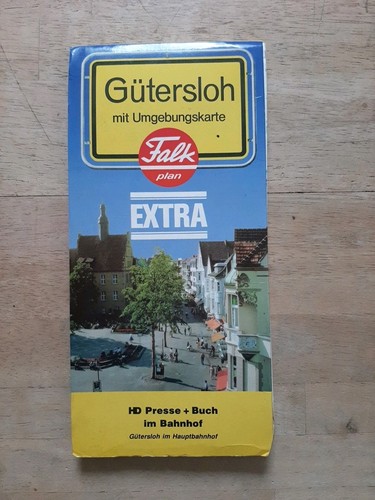 Gütersloh mit umgebungskarte - gütersloh,