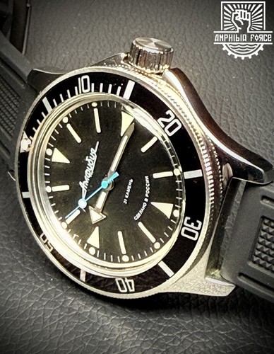 Vostok amphibia 120512 black - 120512,