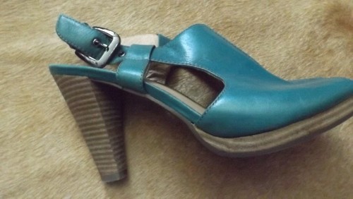 High heels petrol echt - heels, gr.39