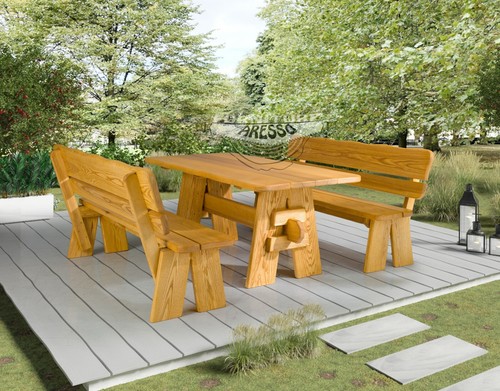 Gartenmöbel massivholz - gartenmöbel,