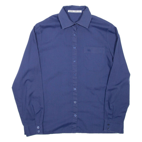 Mario rosella damenhemd blau - damenhemd,