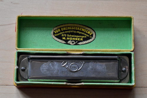 Rarität hohner mundharmonika - rarität!,