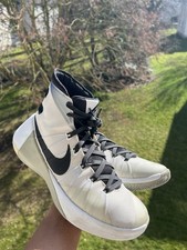 Nike HyperDunk Basketball Sneakers,hoch,weiß,schwarz,grau Gr.42