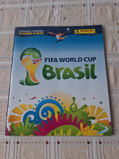 PANINI ALBUM  WM 2014 + 18  STICKER  ENGEKLEBT