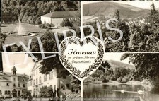 AK Ilmenau "Stadtansichten" 1963 ungelaufen/beschrieben. Echtes Foto