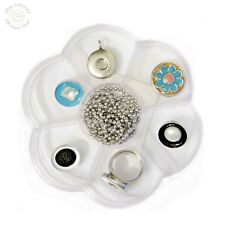 STARTER SET Geschenk Wechselrign Wechselschmuck Click Ring Button Edelstahl SET2
