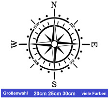 Kompass Aufkleber Polarstern Windrose Aufkleber Auto Caravan Wohnmobil 173/1