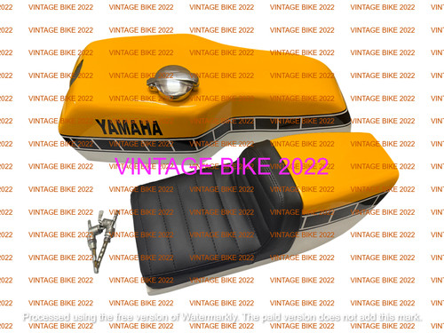 Yamaha 250 350 - yamaha, gelb