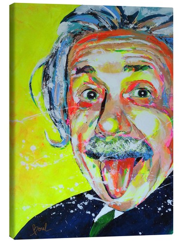 Leinwandbild albert einstein - leinwandbild,