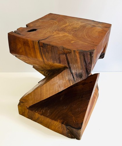 Quadratischer gedrehter teak - quadratischer,