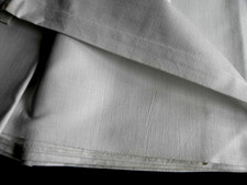 Altes Bettlaken Bettuch Halbleinen 148 x 214 cm unbenutzt original BG4