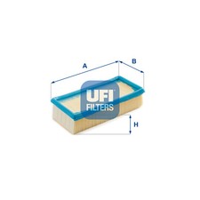 UFI Luftfilter für Piaggio