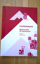 delta Lehrerband 8 Mathematik für Gymnasien Lösungen zum Schülerbuch