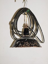 Antike AEG Lampe Emaille