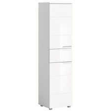 Midischrank - weiß Hochglanz