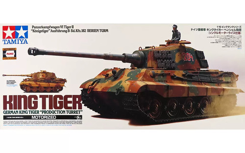 Tamiya king tiger - tamiya, 1/16