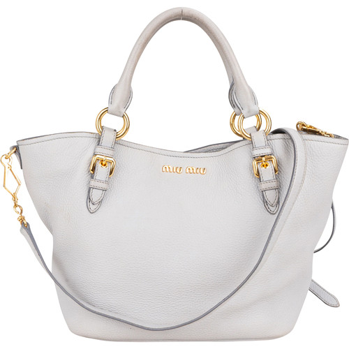 Miu grey leather - miu, city