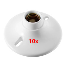 10 x Deckenfassung E27