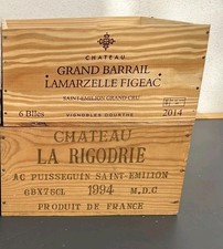 2 Weinkisten Frankreich 2x 6er