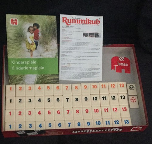 Jumbo rummikub rummi - jumbo, vintage