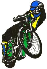 Speedway aufkleber solo - speedway, fahrer