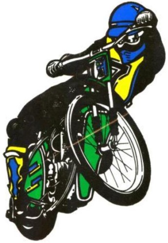 Speedway aufkleber solo - speedway, fahrer