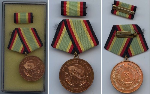 Ddr medaille treue dienste - medaille,
