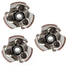 3 x Kupplung 49cc Pocketbike Dirtbike Minibike Quad ATV 3 Backen Fliehkraft Set