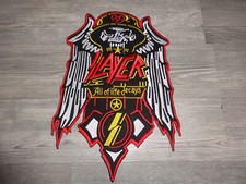 Slayer Metal Backpatch Patch