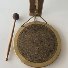 Gong aus Messing mit