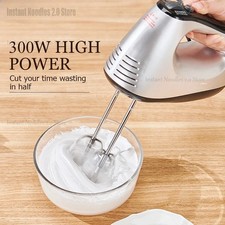 Handmixer 300W 220V 3-in-1 Küchenmaschine, 4-6-teiliges Set