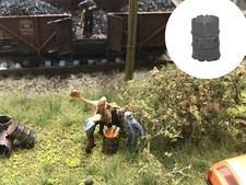 MU N-A00266 - Feuertonne offen