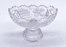Vintage Lead Crystal Serving