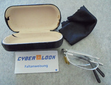 Für z.B. Brillen-Sammler Cyber Look Faltbrille mit Box und Beschreibung Nr.2983